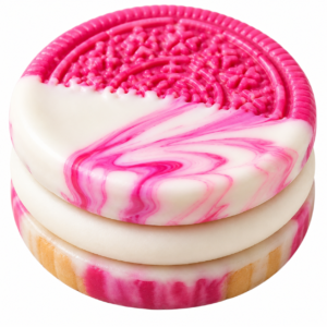 Marble Dipped Peppermint Cookie Melt in Tin Cans 12 oz